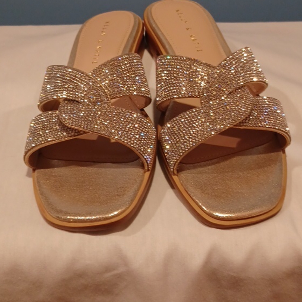 Preowned Kelly and Katie Sparkly Sandals Women’s  8.5m, good condition - Picture 6 of 8